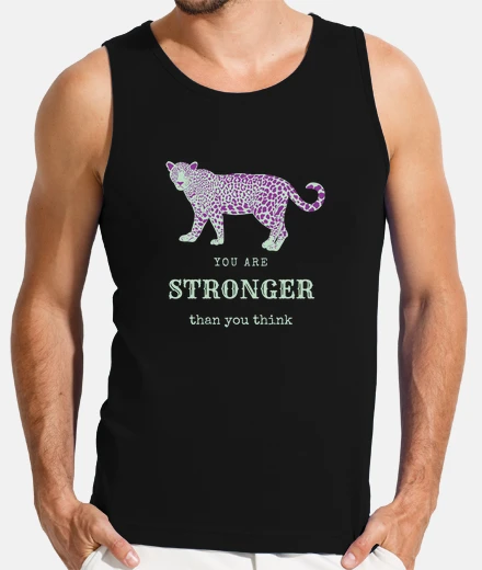 T-shirt sei più forte di quanto pensi ghepardo