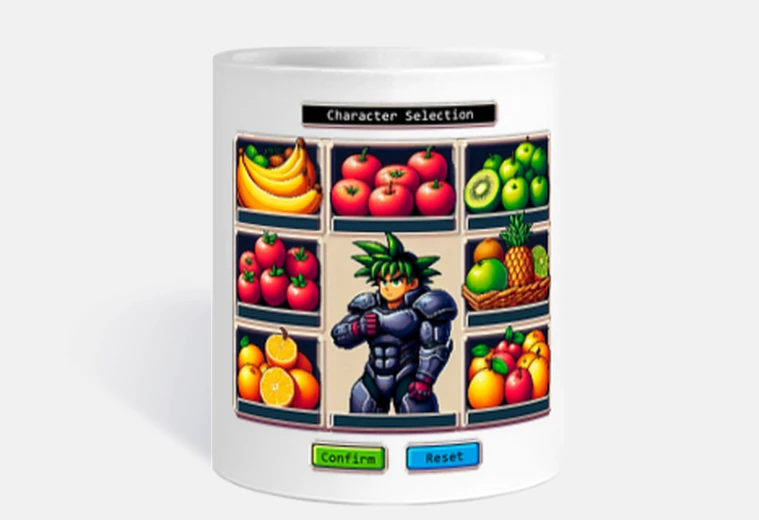 Mug sélection de personnages de jeux vidéo