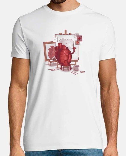 T-shirt self-portrait