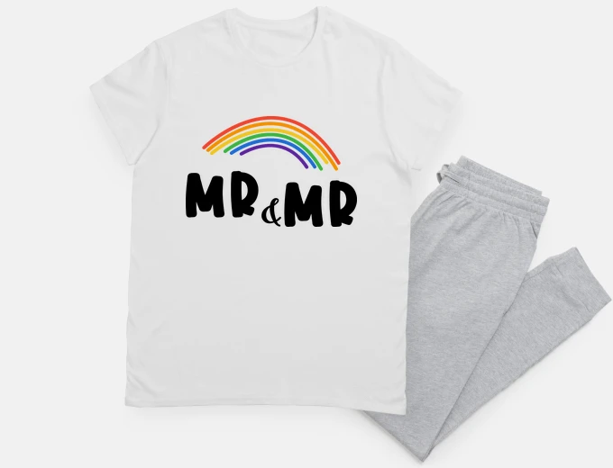 Pijama señor señor homosexual orgullo gay lgbt