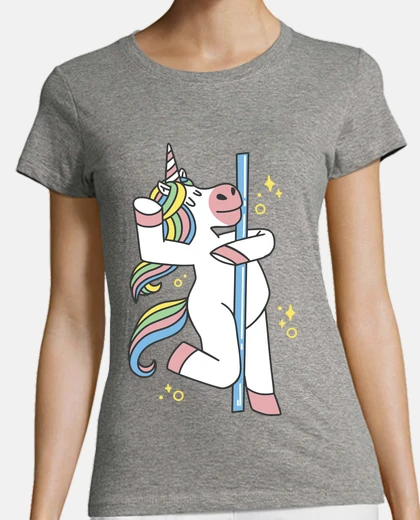 T-shirt sensazioni di pole dance unicorno parig
