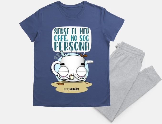 Pijama Sense el meu café, no soc persona