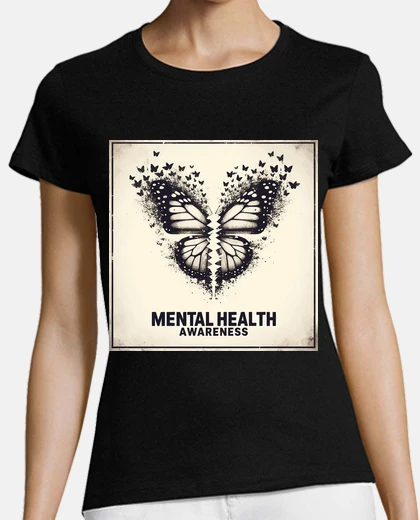 Tee-shirt sensibilisation à la santé mentale vint