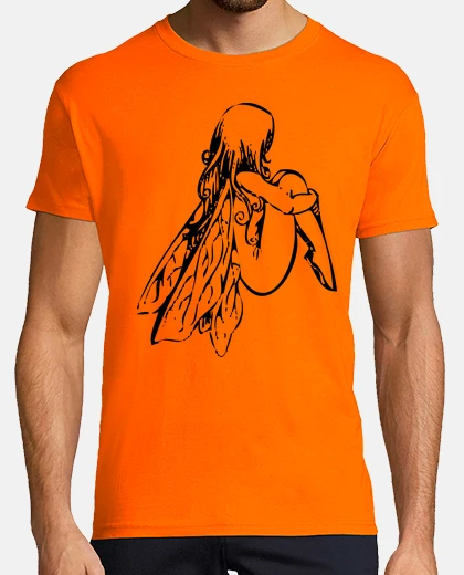 Camiseta sentado hadas