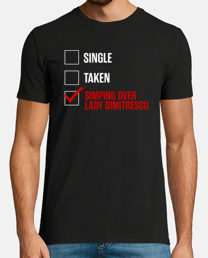 T-shirt senza gle ta ken dimitrescu