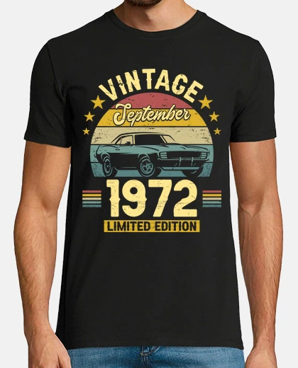 Playera september 1972 50 years anniversary