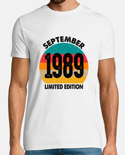 Tee-shirt septembre 1989
