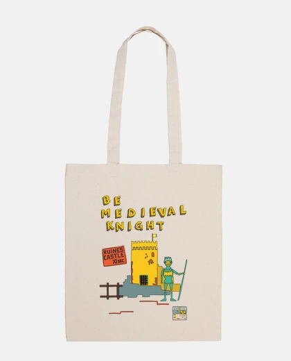 Bolsa ser caballero medieval | bolso de mano