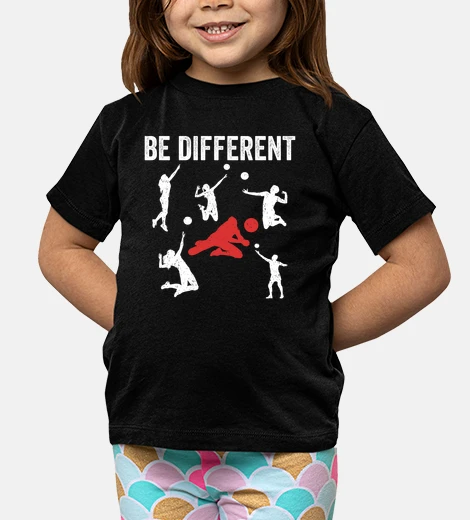 Ropa ser diferente jugador de voleibol