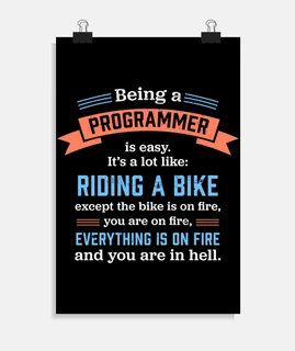 ser un programador divertido regalo de 