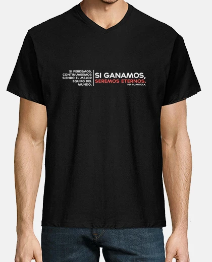 Camiseta Seremos Eternos Hombre