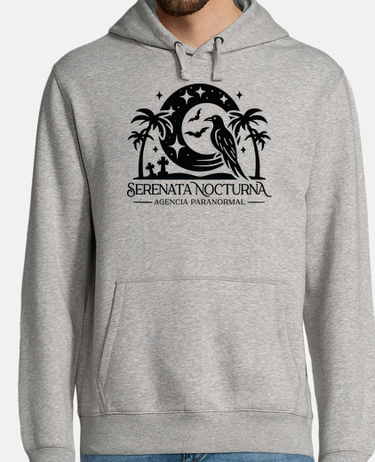 Sudadera Serenata Logo Negro