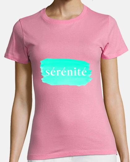 Tee-shirt Sérénité coup de pinceau peinture