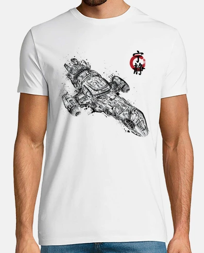 Tee-shirt sérénité sumi-e