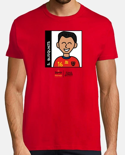 Tee-shirt sergio busquets - 2010 notre première coupe du monde