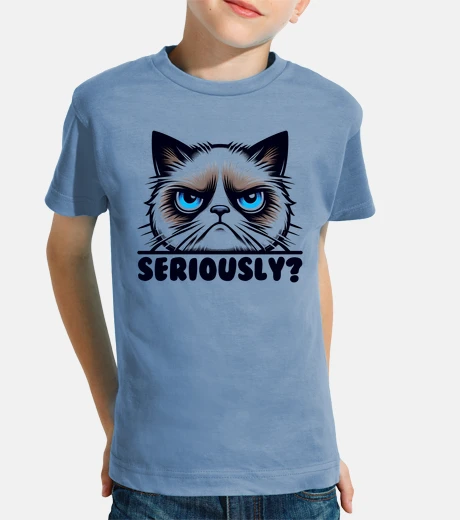 Kids seriously cat not happy