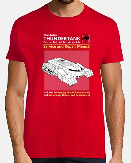 Tee-shirt service thundertank and manuel de réparation