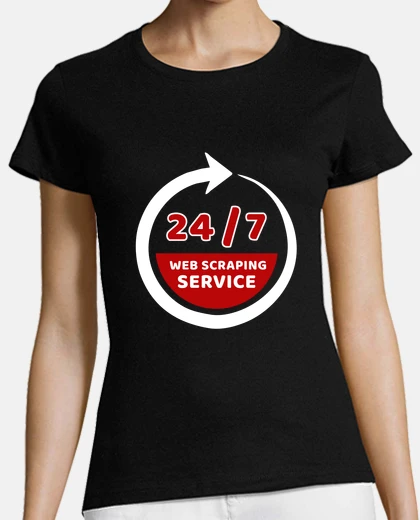 Camiseta Servicio de web scraping 24 horas