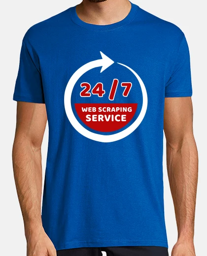 Camiseta Servicio Web Scraping 24 horas