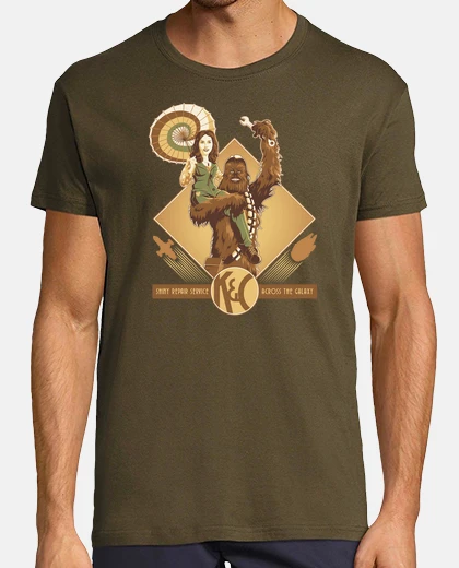 T-shirt servizio di riparazione lucido