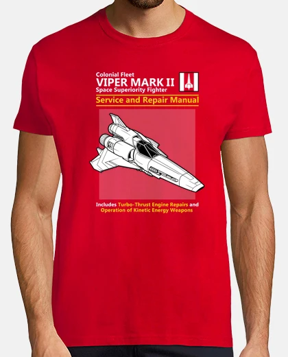 T-shirt servizio vipera e manuale di riparazione