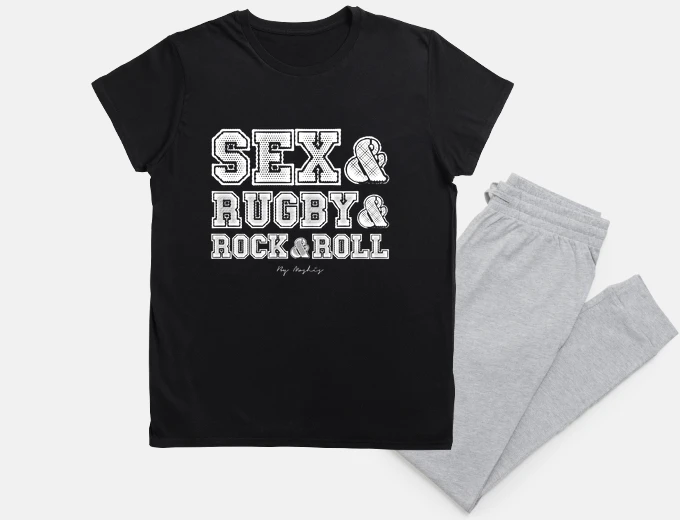 Pigiama sesso e rugby e rock and giochi di ruol