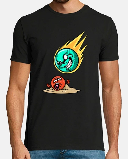T-shirt set di bocce giocatore di bocce che vola bocce bocce