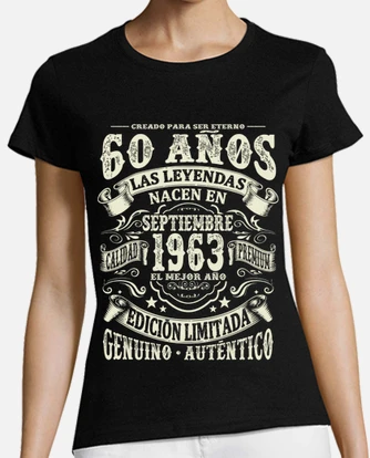 T shirt 60 on sale anni