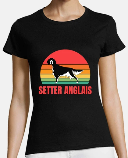 Tee-shirt setter anglais