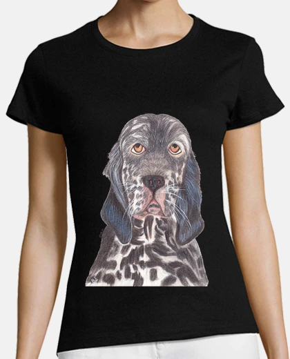 T-shirt setter inglese