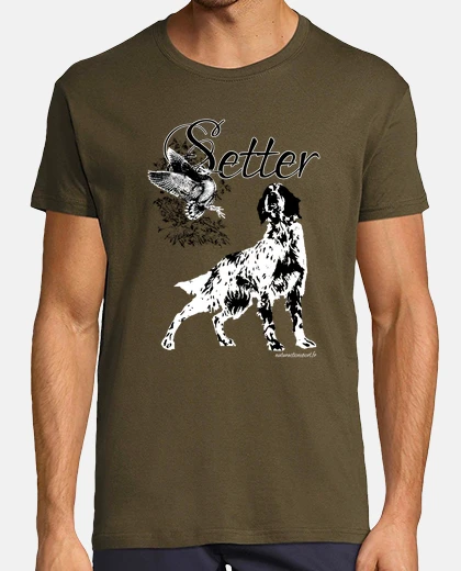 T-shirt setter inglese vs woodcock