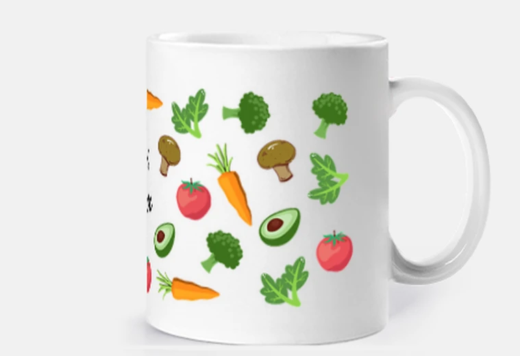 Mug seule tasse végétalienne