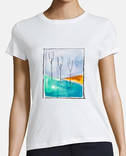 Tee-shirt seuls les arbres