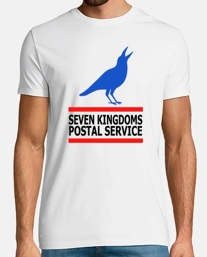 T-shirt seven regni servizio postale