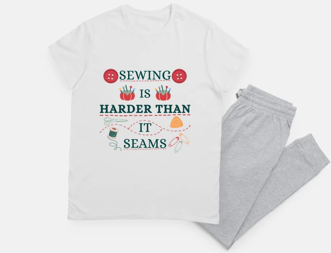 Pajama sewing is harder than it looks
