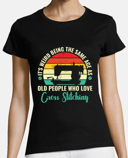 T-shirt sewing passion joke grandma mom
