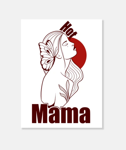 Wall sexy mom