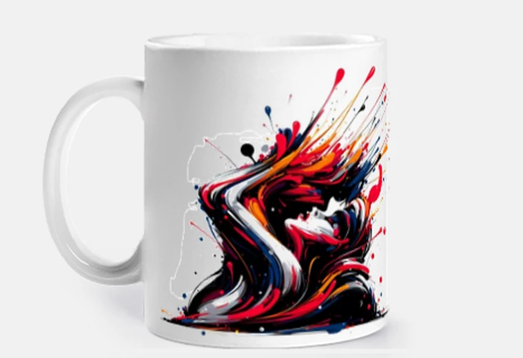 Mug sexy tshirt venus seduction abstraction tasse à personnaliser café thé maté 