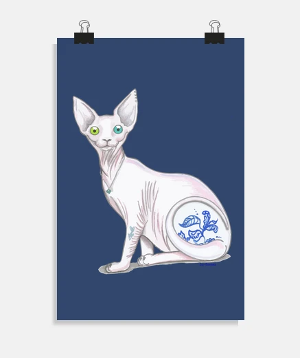Poster Sfinge gattoto