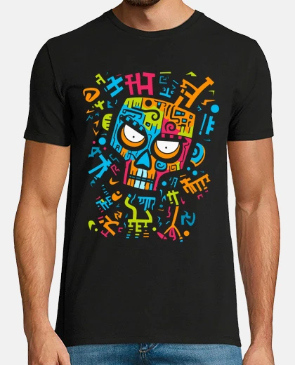 T-shirt sguardo di frank enstein