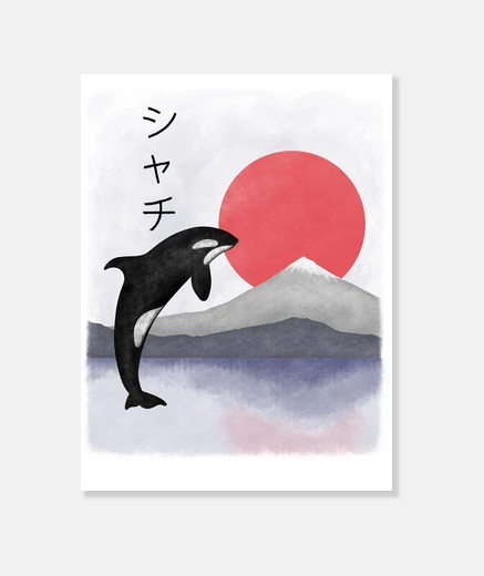 Stampa shachi - orca