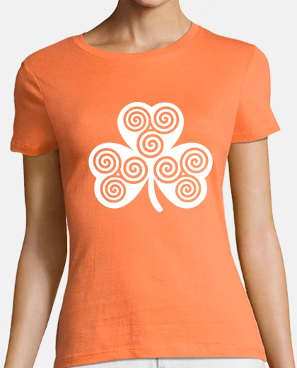 Tee-shirt shamrock celtique