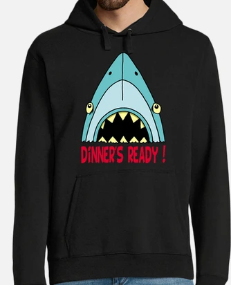 Shark head hoodie hotsell