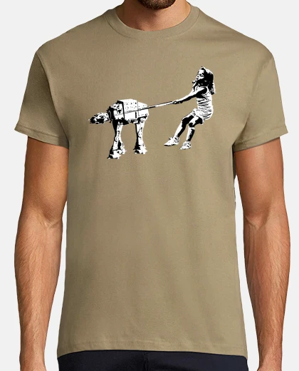 Camiseta Shat-At - Eelus - Banksy Style