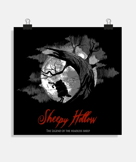 Poster sheepy hollow