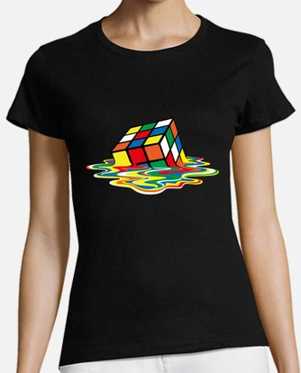 Sheldon cooper rubik cube melted t shirt tostadora