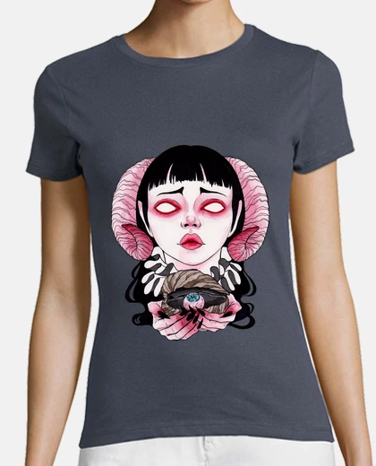 T-shirt shell occhio Demonia