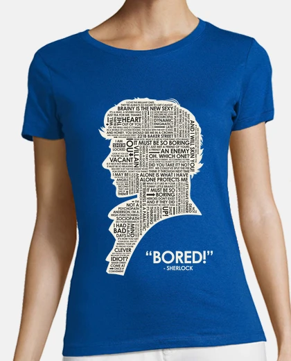 Playera SHERLOCK frases