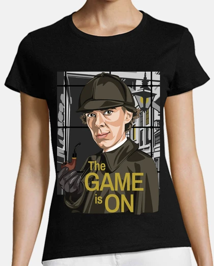 Playera SHERLOCK The Game is ON