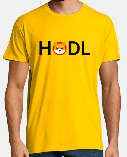 T-shirt shiba inu hodl